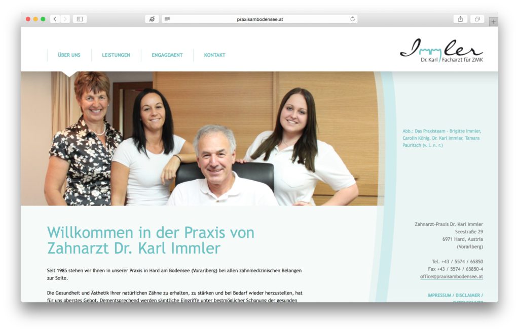 Zahnarzt Dr. Karl Immler